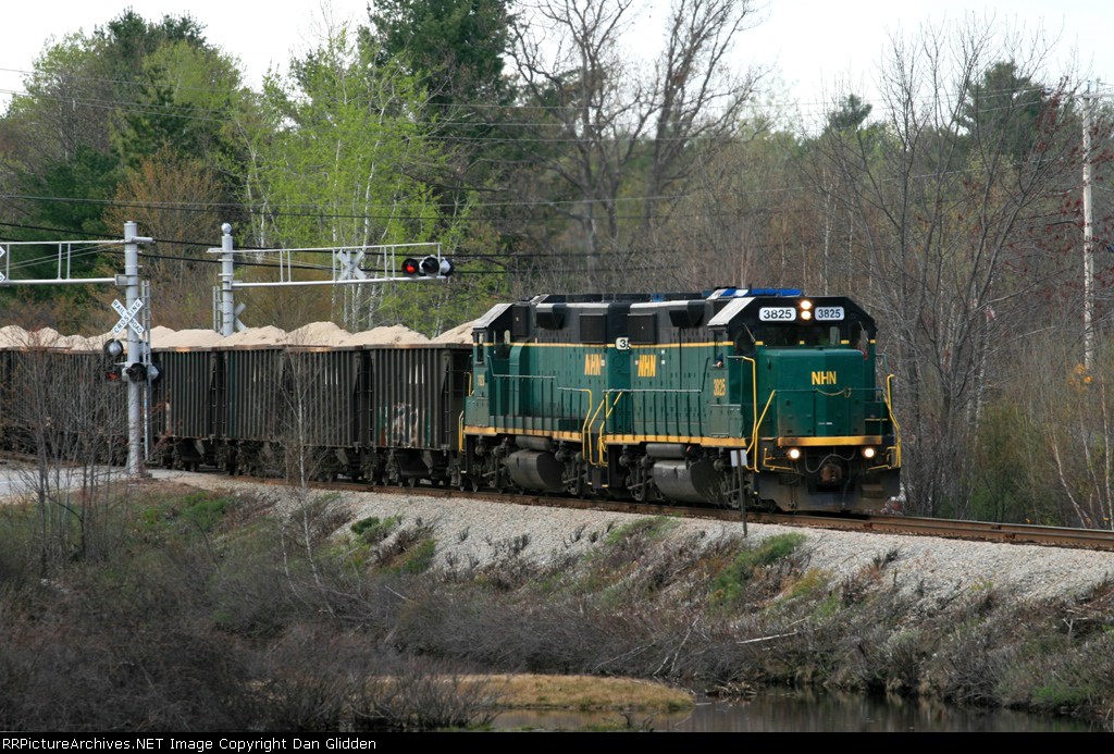 Loaded Gravel Train